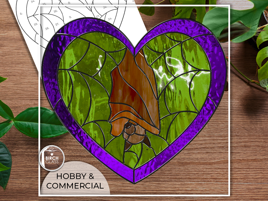 PATTERN • Bat Heart Stained Glass Pattern – Birch Glass pattern-bat-heart-stained-glass-pattern-birch-glass