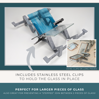 stained glass succulent jig 3D GEO-JIG | Stained Glass Jig/Mold