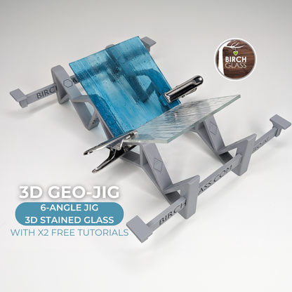 stained glass succulent jig 3D GEO-JIG | Stained Glass Jig/Mold