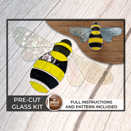 Precut Bee Kit - Stained Glass, Mosaics & More