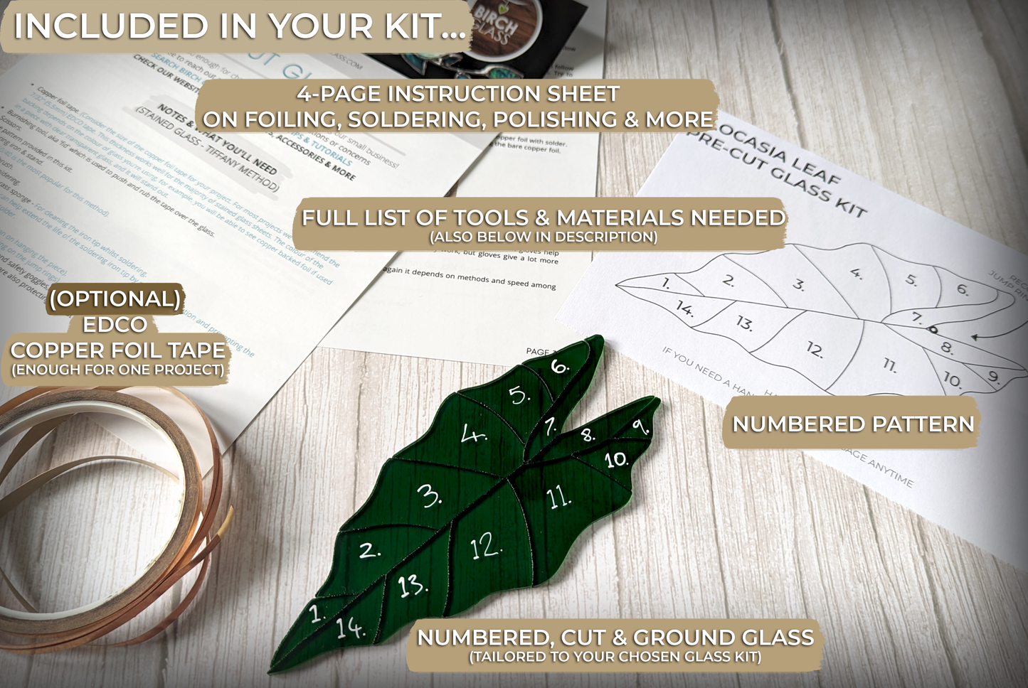 Precut Spiderweb Kit - Stained Glass, Mosaics & More