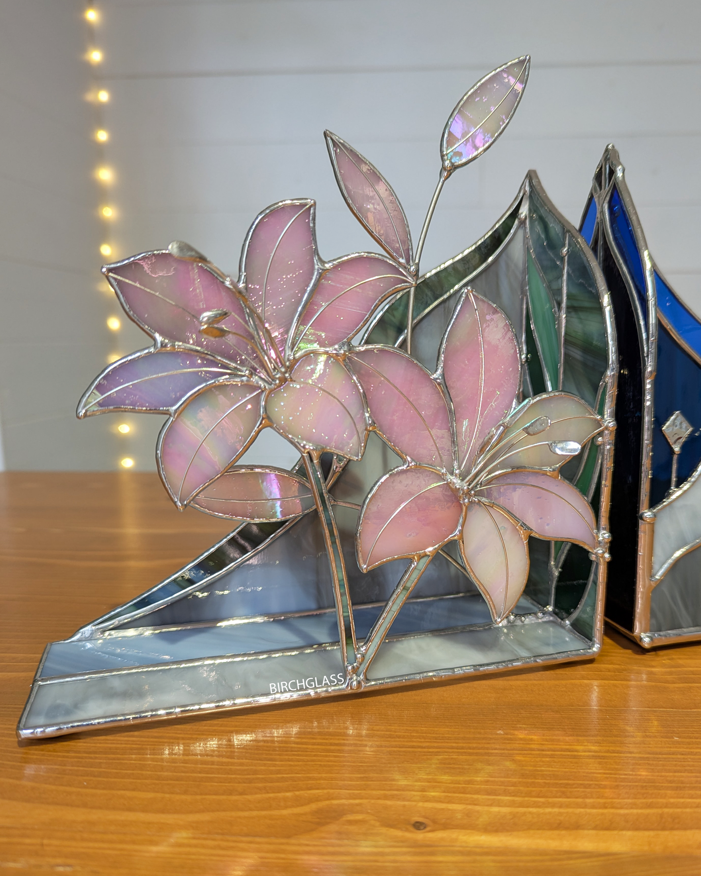 3D Pattern • 3D Lily Bookends & Stained Glass Pattern (PATTERN ONLY)