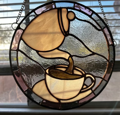 PATTERN • Tea Lover Stained Glass Pattern