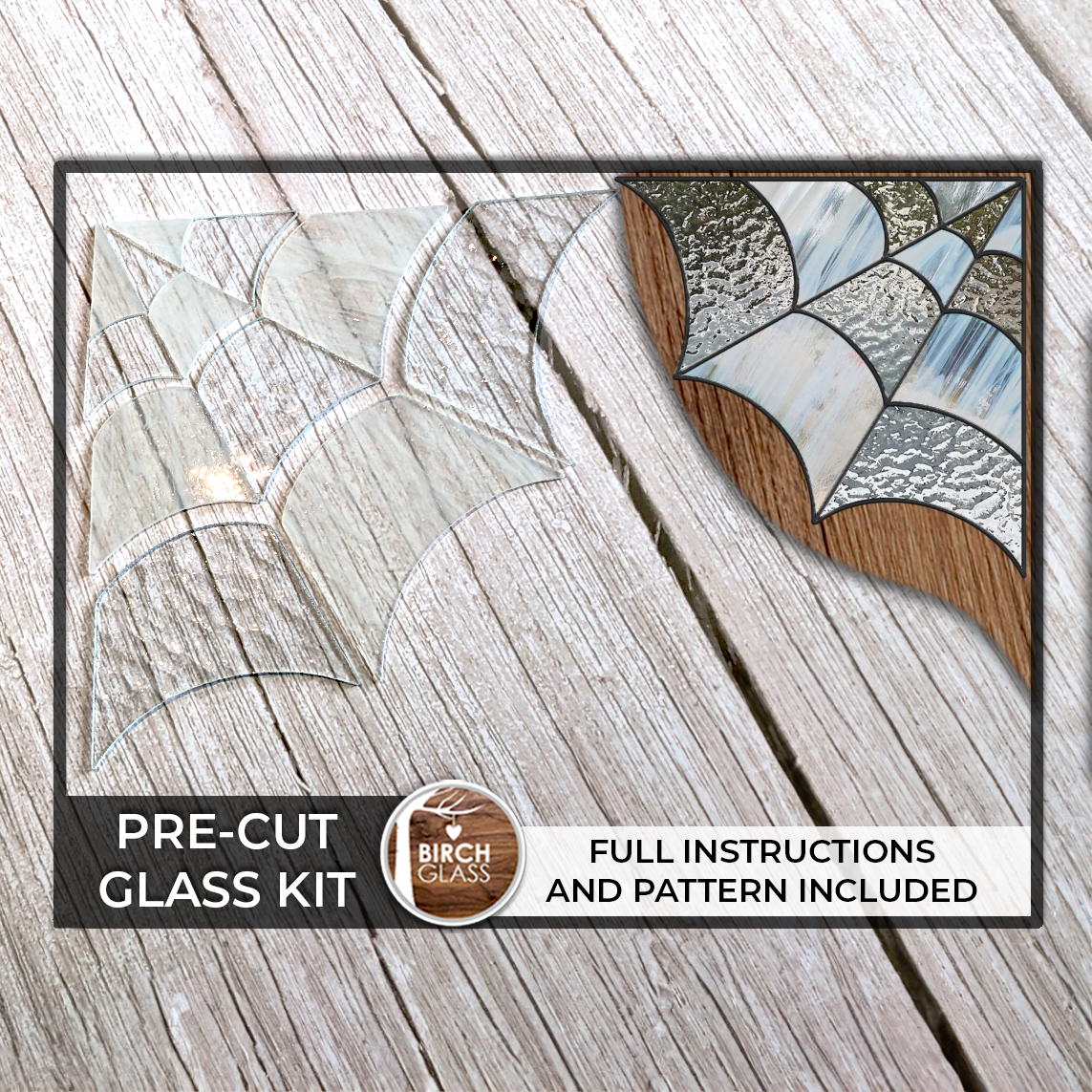 Precut Spiderweb Kit - Stained Glass, Mosaics & More