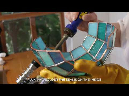 PLANT POT MOLD & TUTORIAL BOOKLET | Stained Glass