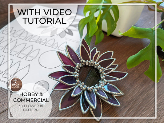 PATTERN • 3D Flower (With Video Tutorial)